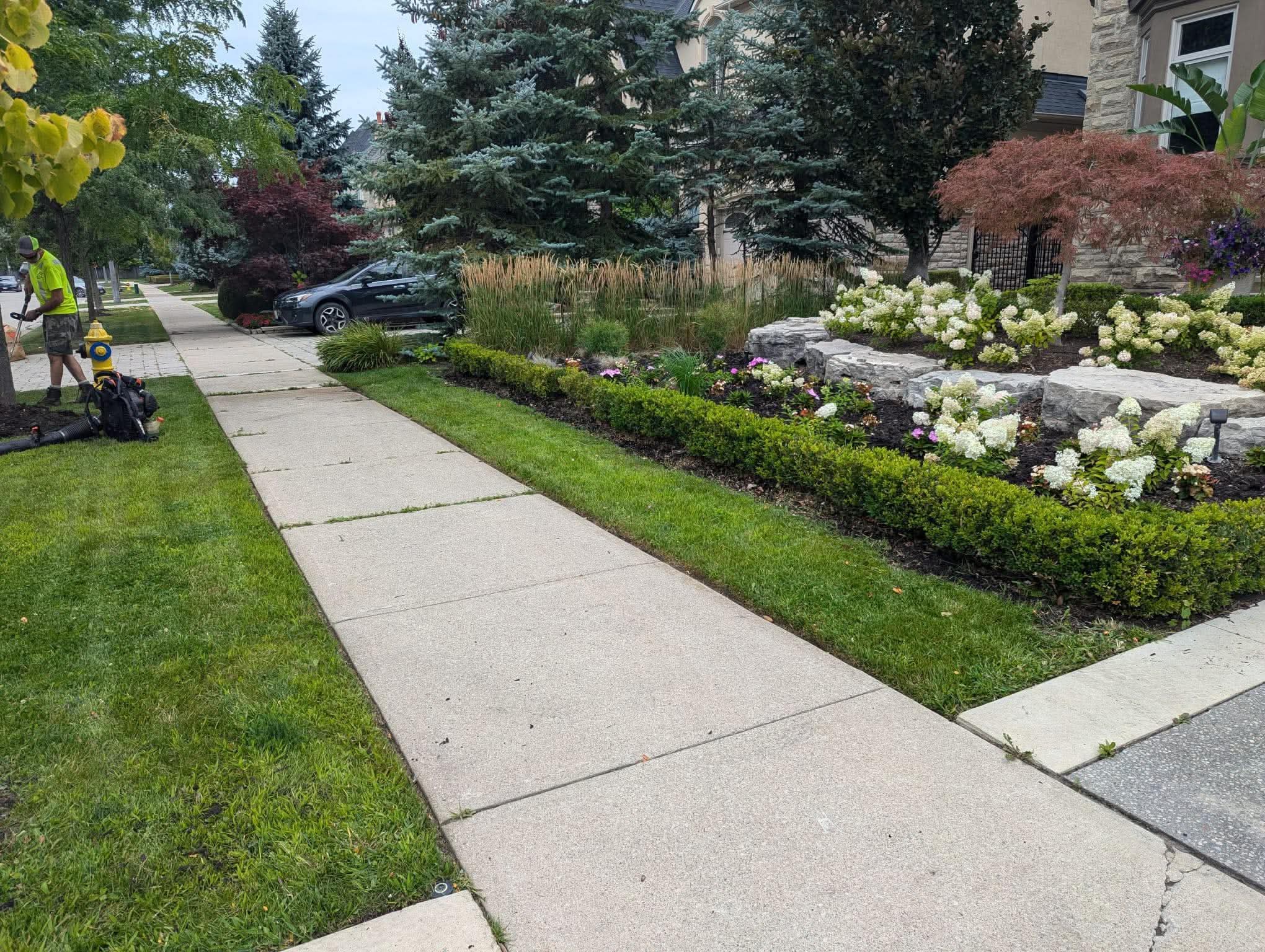 Paver patio