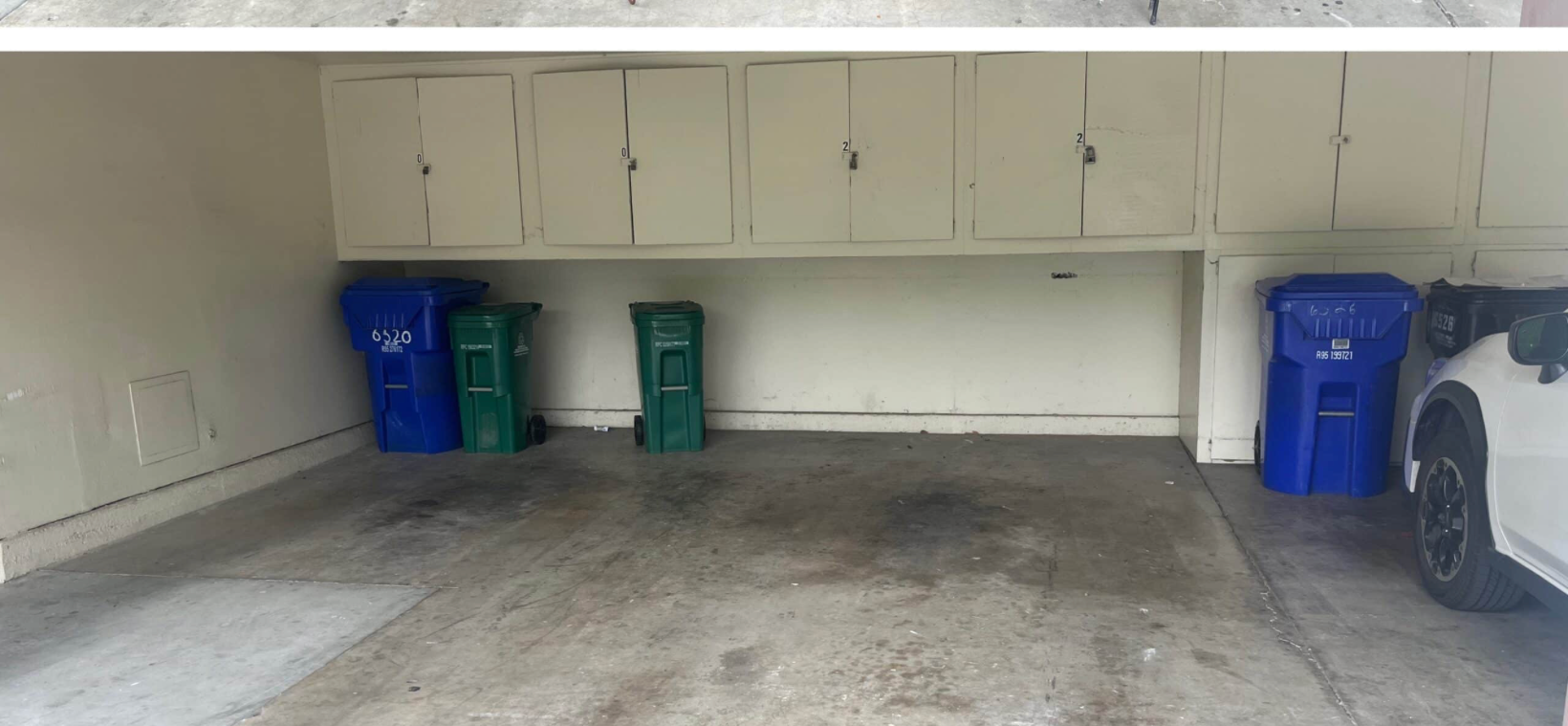 Same garage cleared out after junk removal